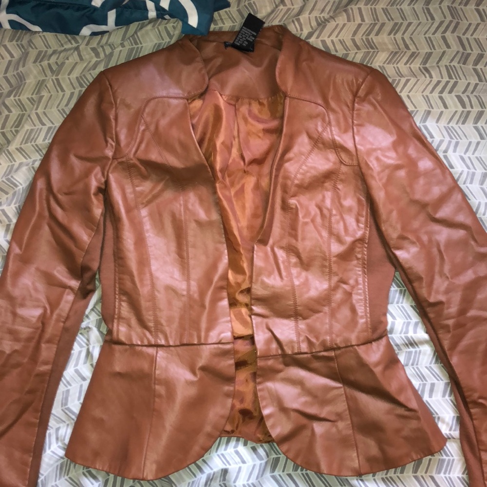 Leather jacket